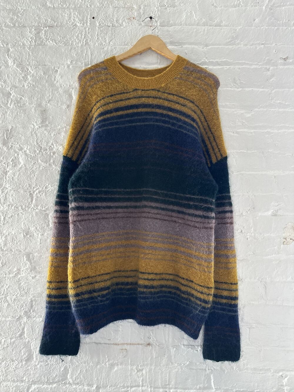 Acne Studios Striped Mohair Sweater